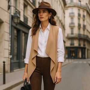 Lysse Vegan Suede Leggings Espresso Brown – High Waist Tummy Control‎ Faux Suede